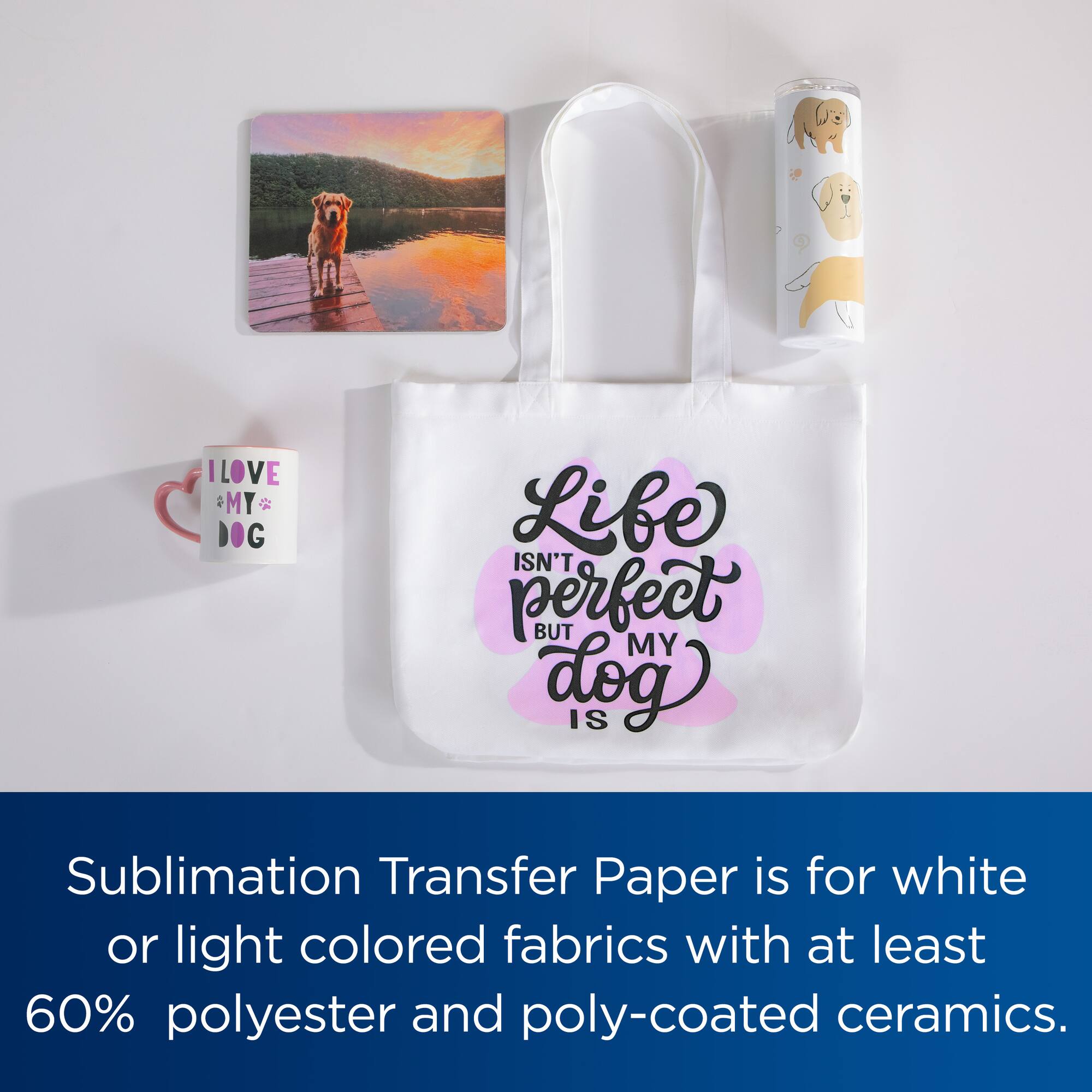 Brother 8.5" x 11" Sublimation Paper, 100 Sheets